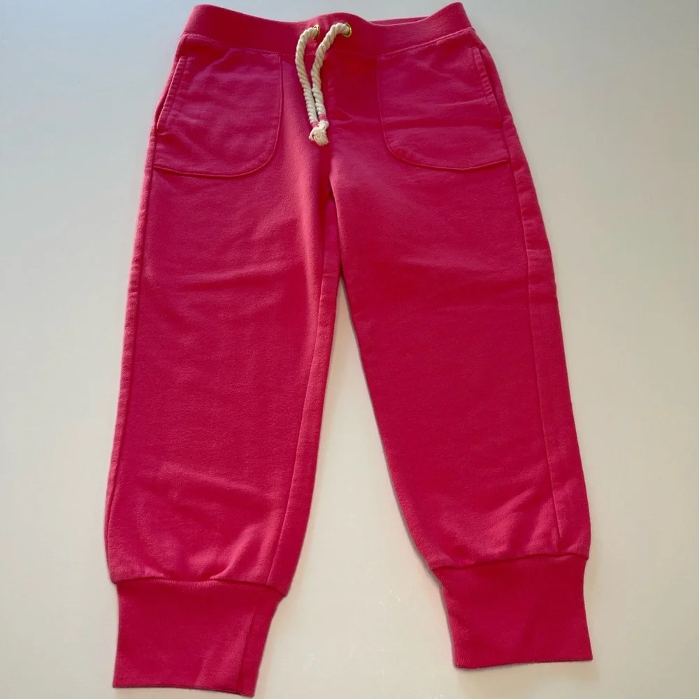 GapKids Pink Jogger & Cherokee Gray Sparkle Long Sleeve Top Girls Size Medium